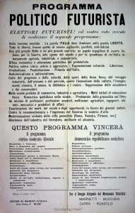 10600 programma politico futurista seconda tiratura 02