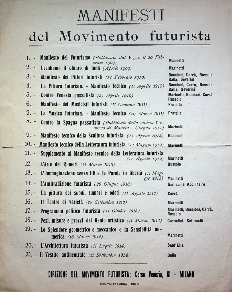 12300 sintesi futurista della guerra prima edizione 03