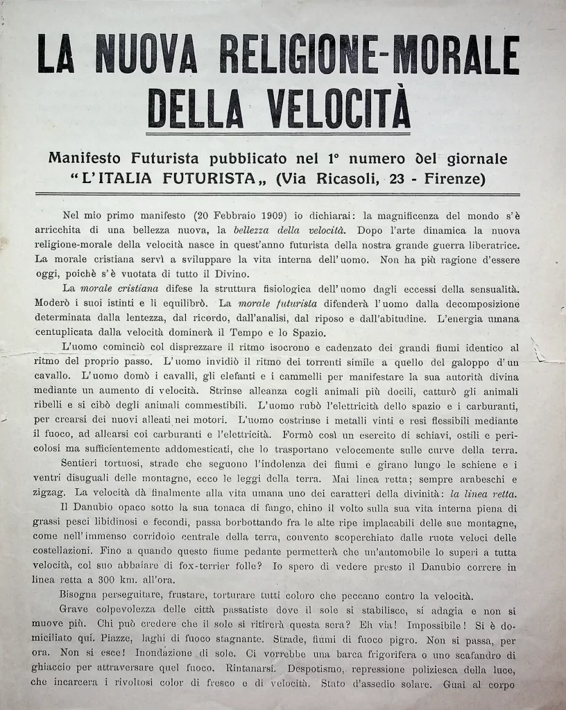 13500 nuova religione morale della velocita prima tiratura 01