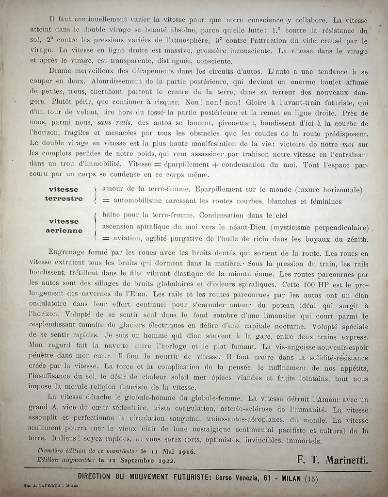 13750 nouvelle religion morale de la vitesse seconda tiratura 04
