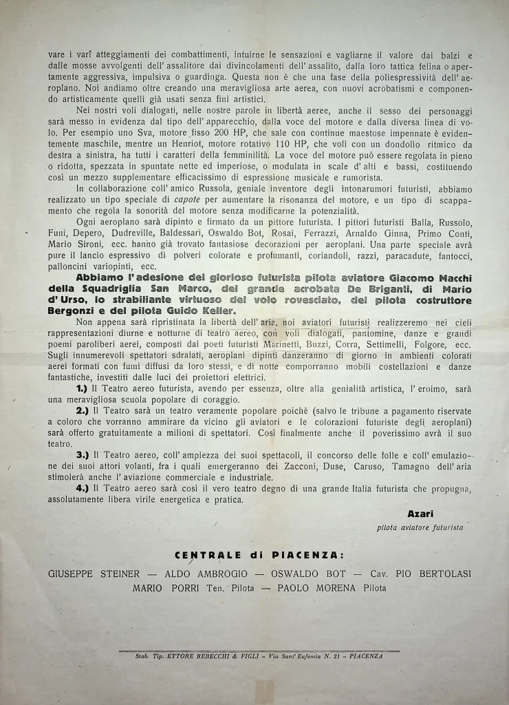 14800 il teatro aereo futurista terza edizione 02