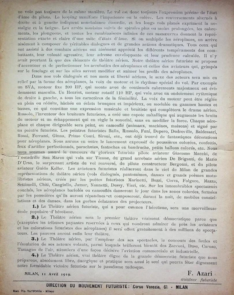 15000 le theatre aerien futuriste seconda tiratura 02