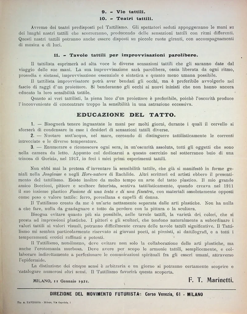 15700 il tattilismo prima tiratura 04