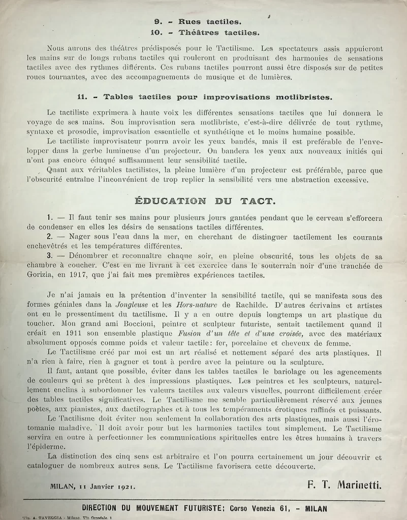 15900 le tactilisme prima tiratura 04