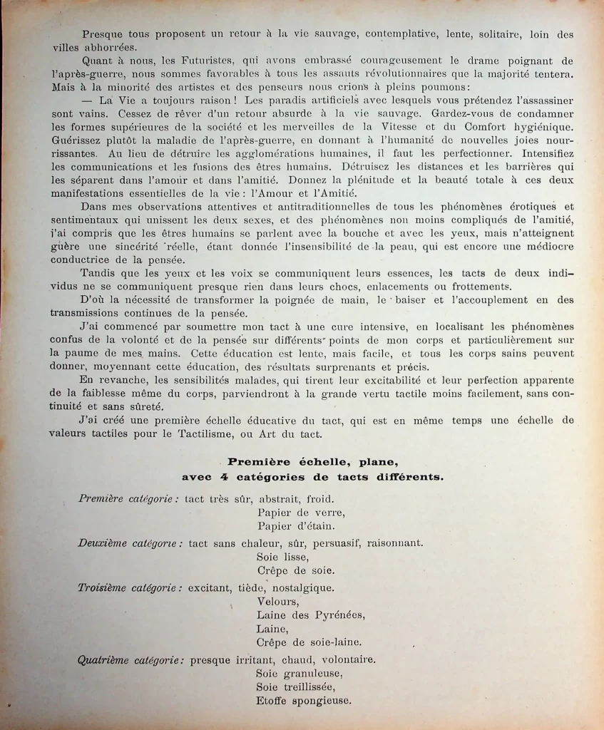 16000 le tactilisme seconda tiratura 02