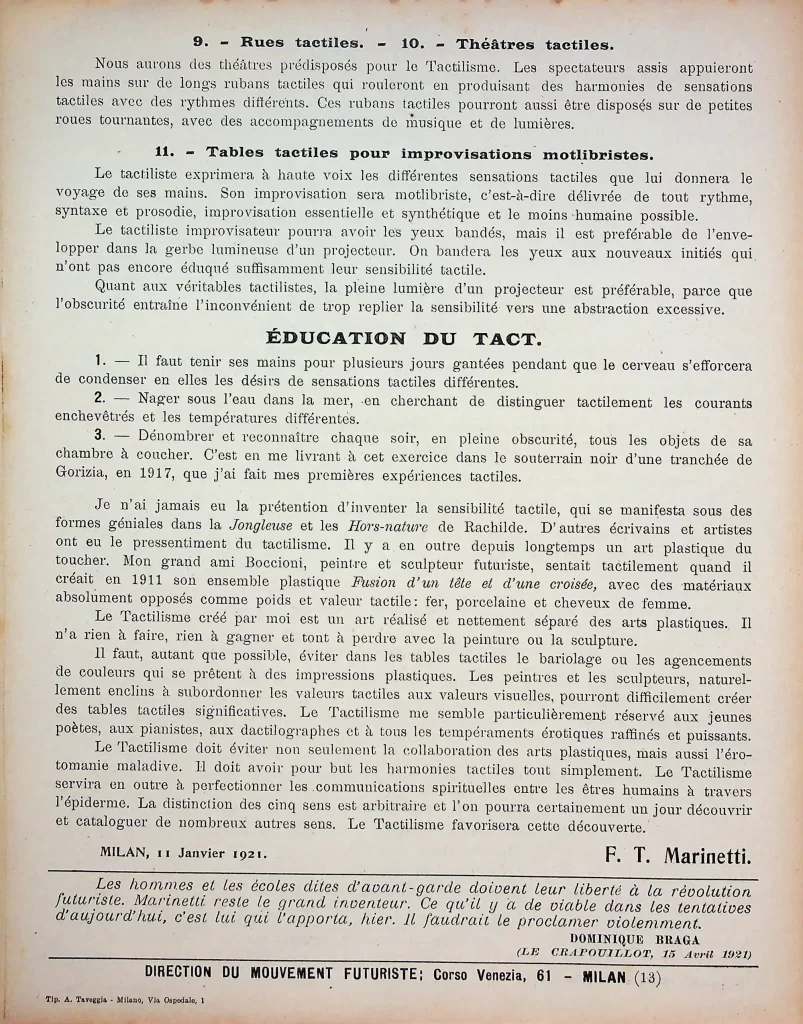 16000 le tactilisme seconda tiratura 04