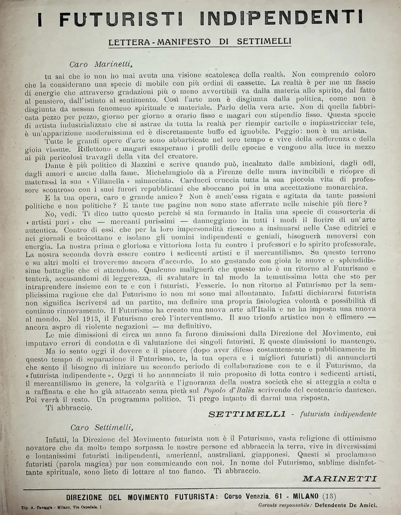 17400 annunzio e parole in liberta prima tiratura 04
