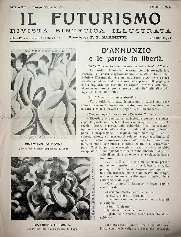 17500 annunzio e parole in liberta seconda tiratura 01
