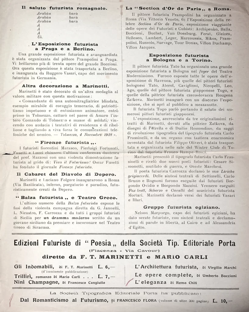 17500 annunzio e parole in liberta seconda tiratura 03