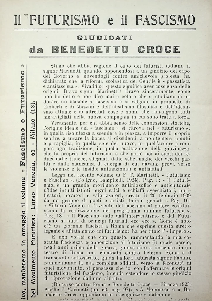 18900 futurismo e fascismo giudicati da benedetto croce 01