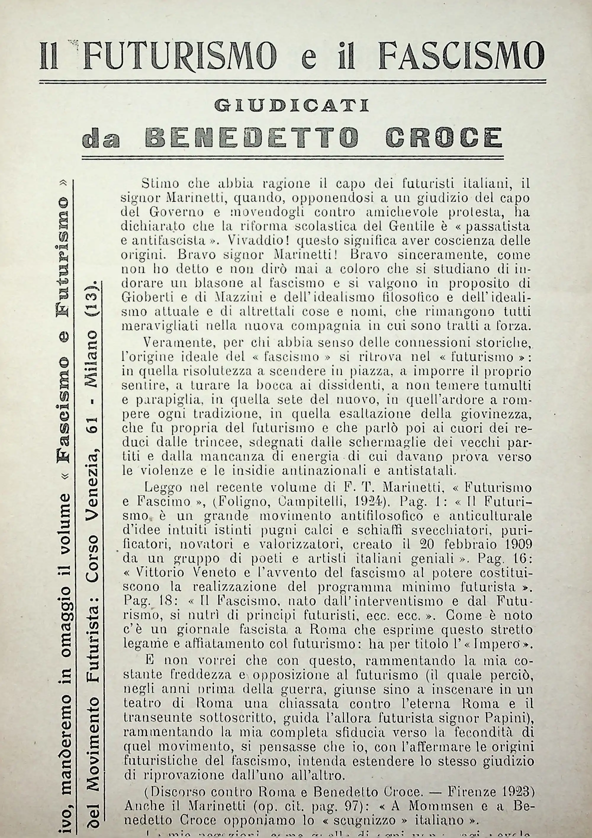 18900 futurismo e fascismo giudicati da benedetto croce 01