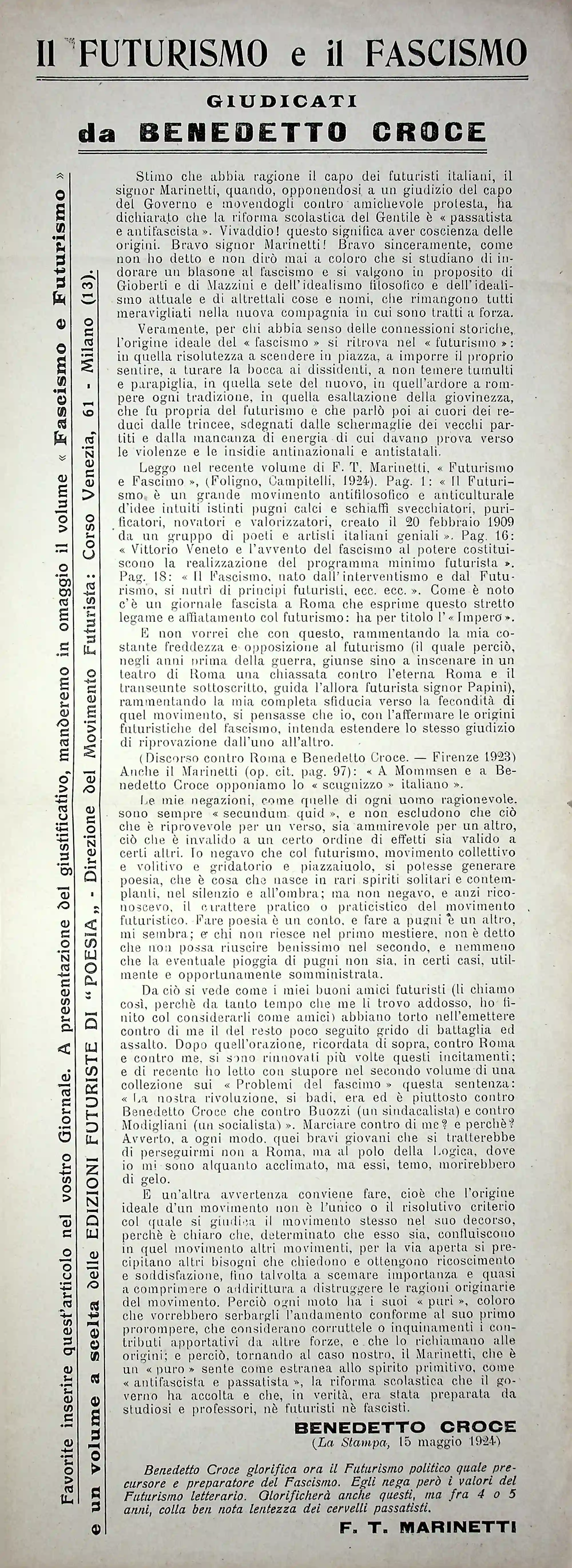 18900 futurismo e fascismo giudicati da benedetto croce 03