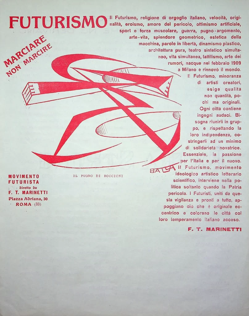 19700 il futurismo marciare non marcire 01