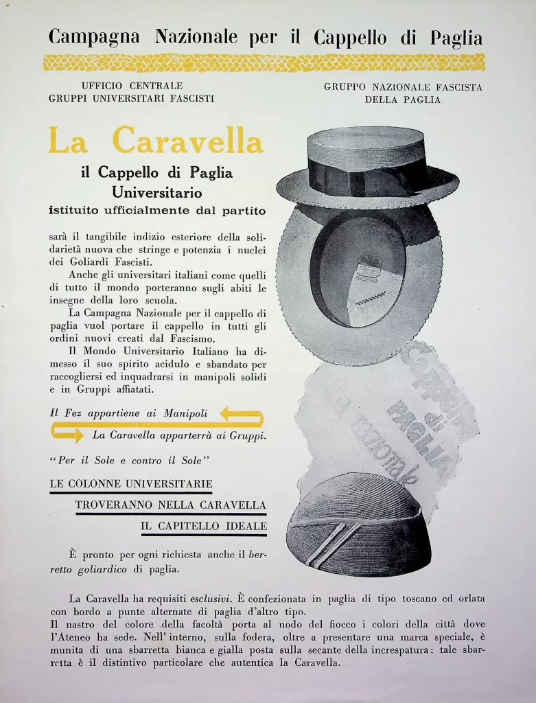 20300 caravella il cappello di paglia universitario 01