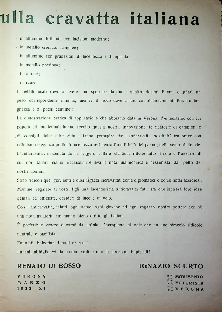21110 manifesto futurista sulla cravatta italiana 03