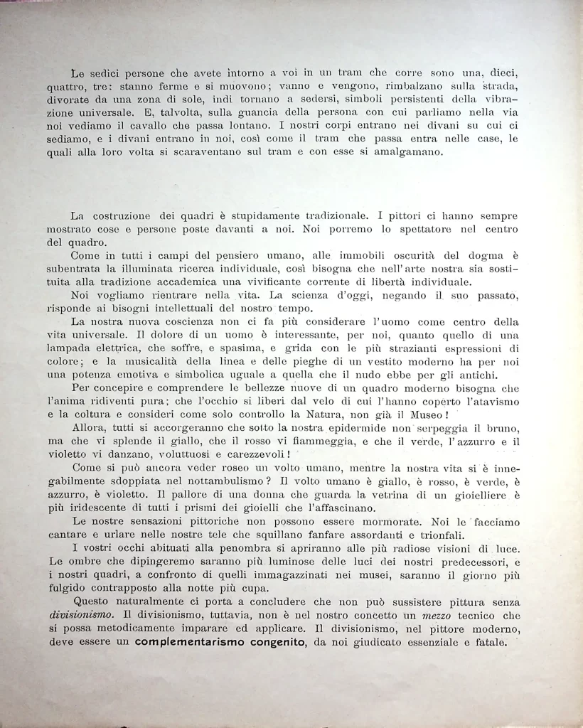 2400 la pittura futurista manifesto tecnico quinta tiratura 02