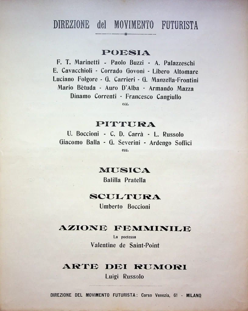 2400 la pittura futurista manifesto tecnico quinta tiratura 04