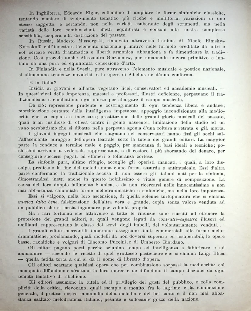 4500 manifesto dei musicisti futuristi terza tiratura 02
