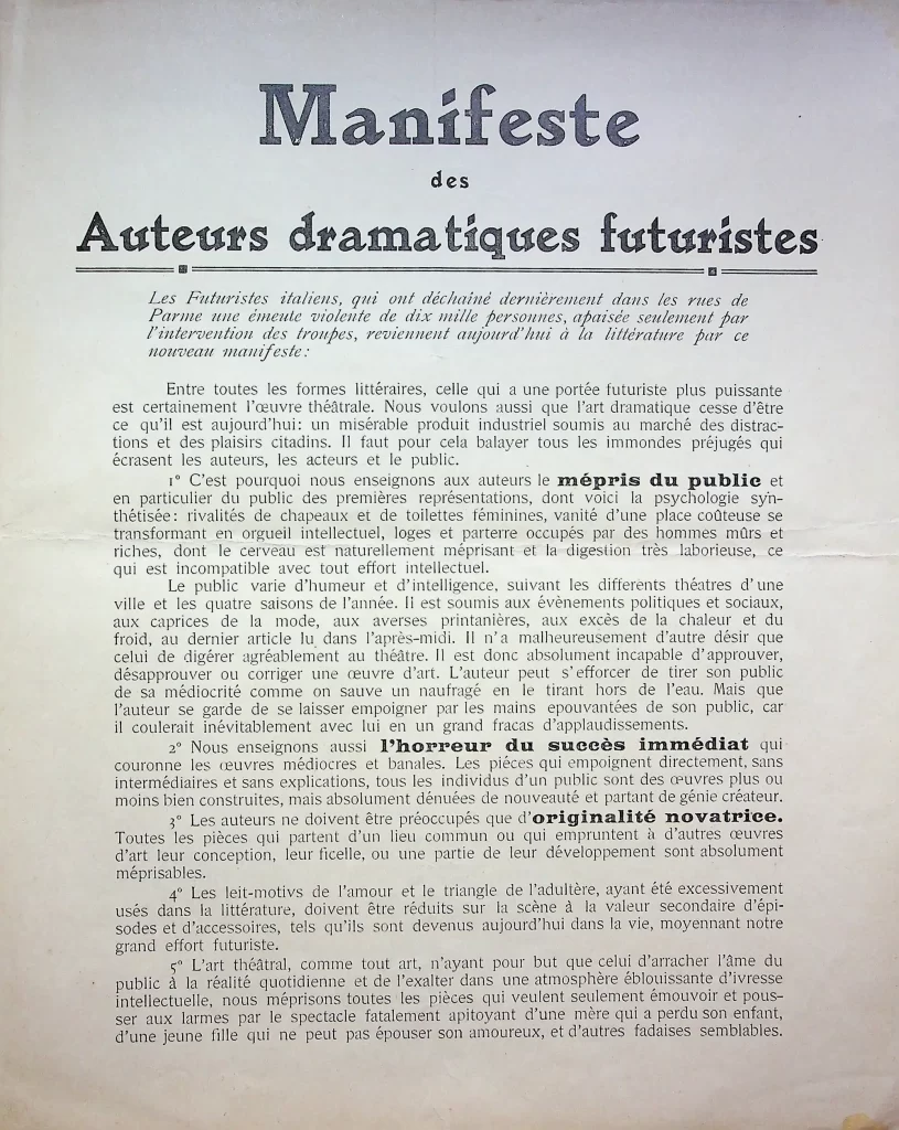 4900 manifeste des auteurs dramatiques 01