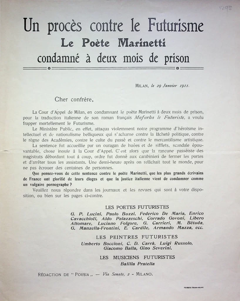 5200 un proces contre futurisme