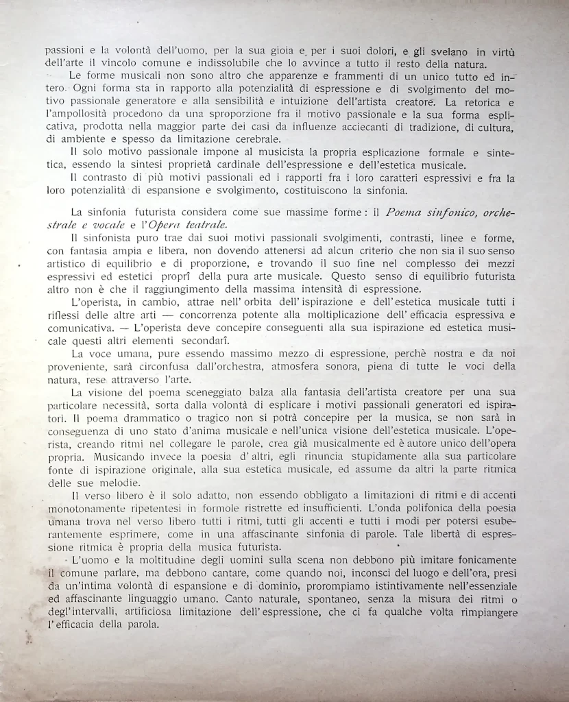 5600 la musica futurista manifesto tecnico seconda edizione 03