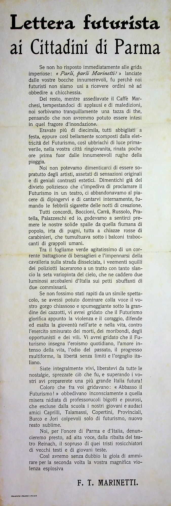 6100 letteratura futurista ai cittadini di parma 01