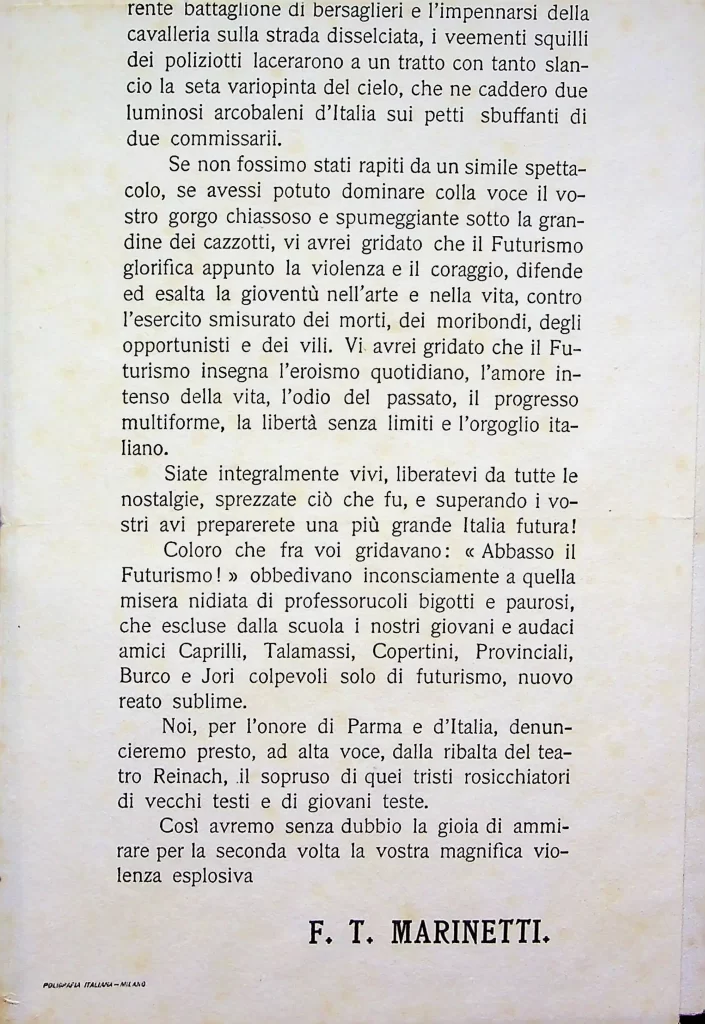 6100 letteratura futurista ai cittadini di parma 03
