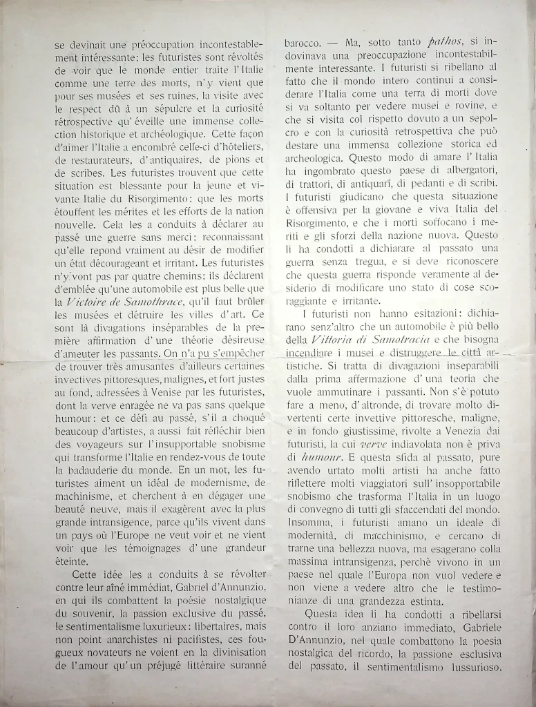 6700 le futurisme et la jeune italie prima tiratura 02