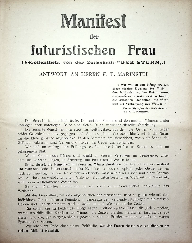 7000 manifeste der futuristichen frau 01