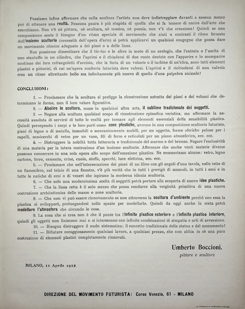 7400 manifesto tecnico della scultura futurista 04