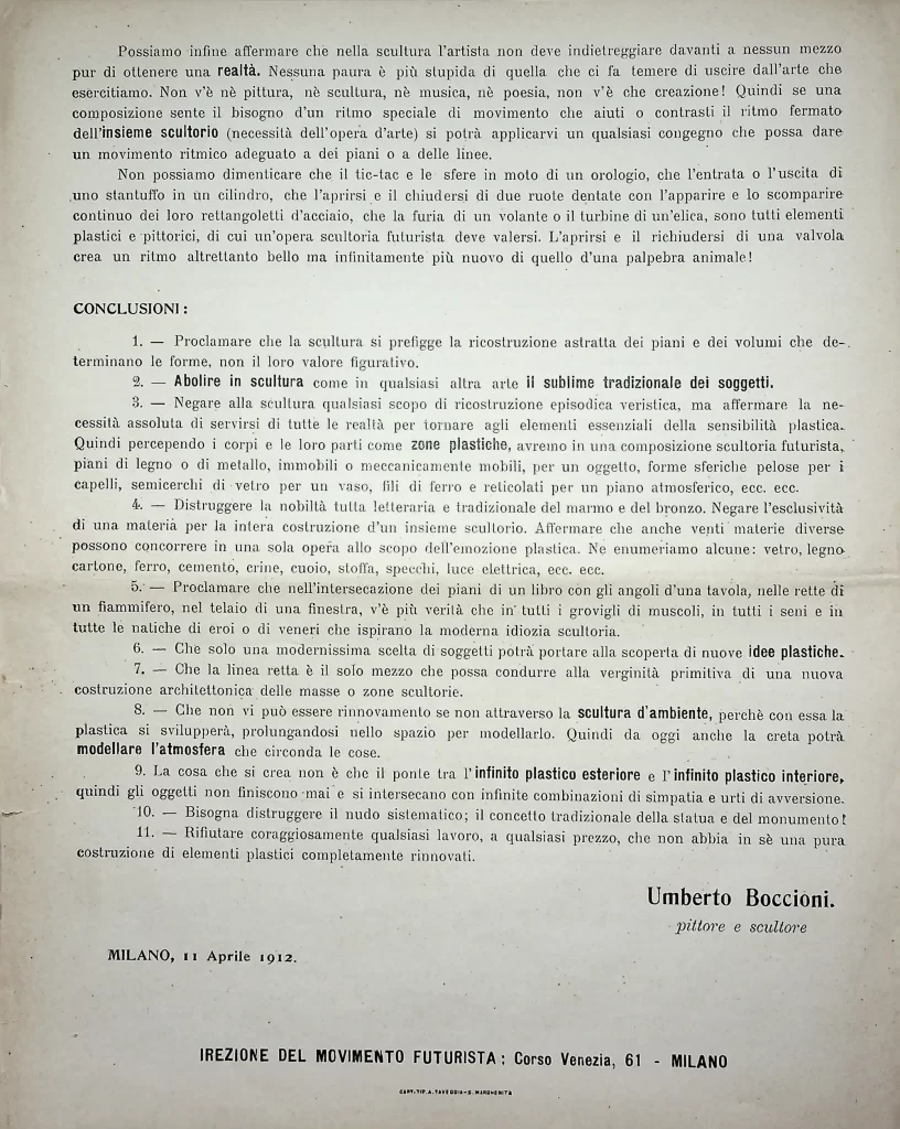 7450 manifesto tecnico della scultura futurista seconda tiratura 04
