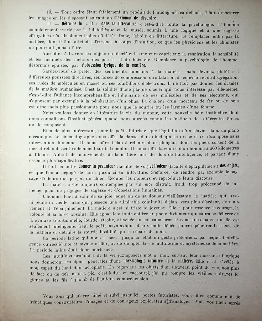 7750 manifeste technique de la litterature futuriste seconda tiratura 03