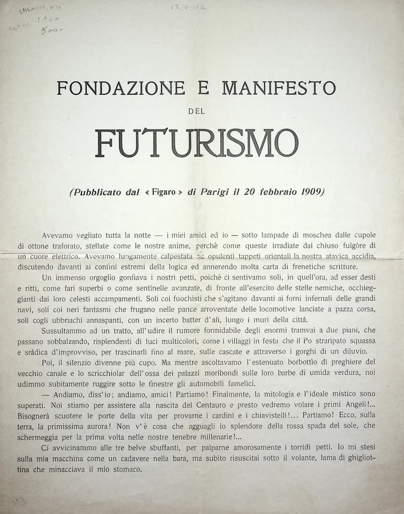 800 manifeste du futurisme pubblie 01