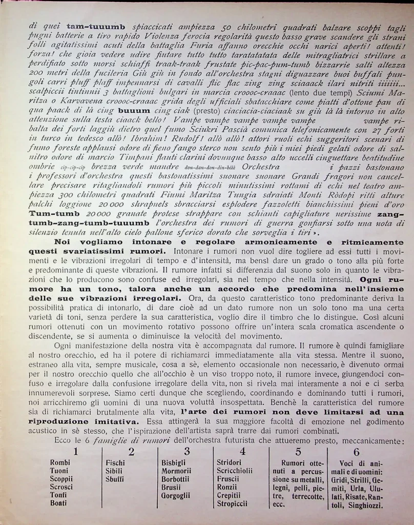 8900 arte dei rumori prima tiratura 02