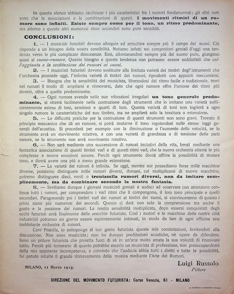 8900 arte dei rumori prima tiratura 04