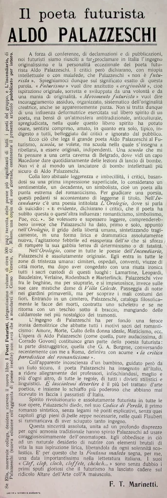 9300 il poeta futurista aldo palazzeschi 01