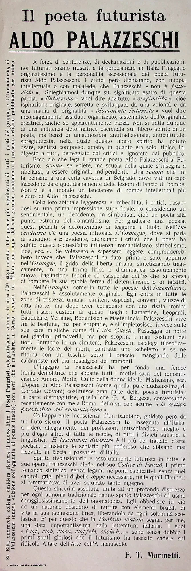 9300 il poeta futurista aldo palazzeschi 01