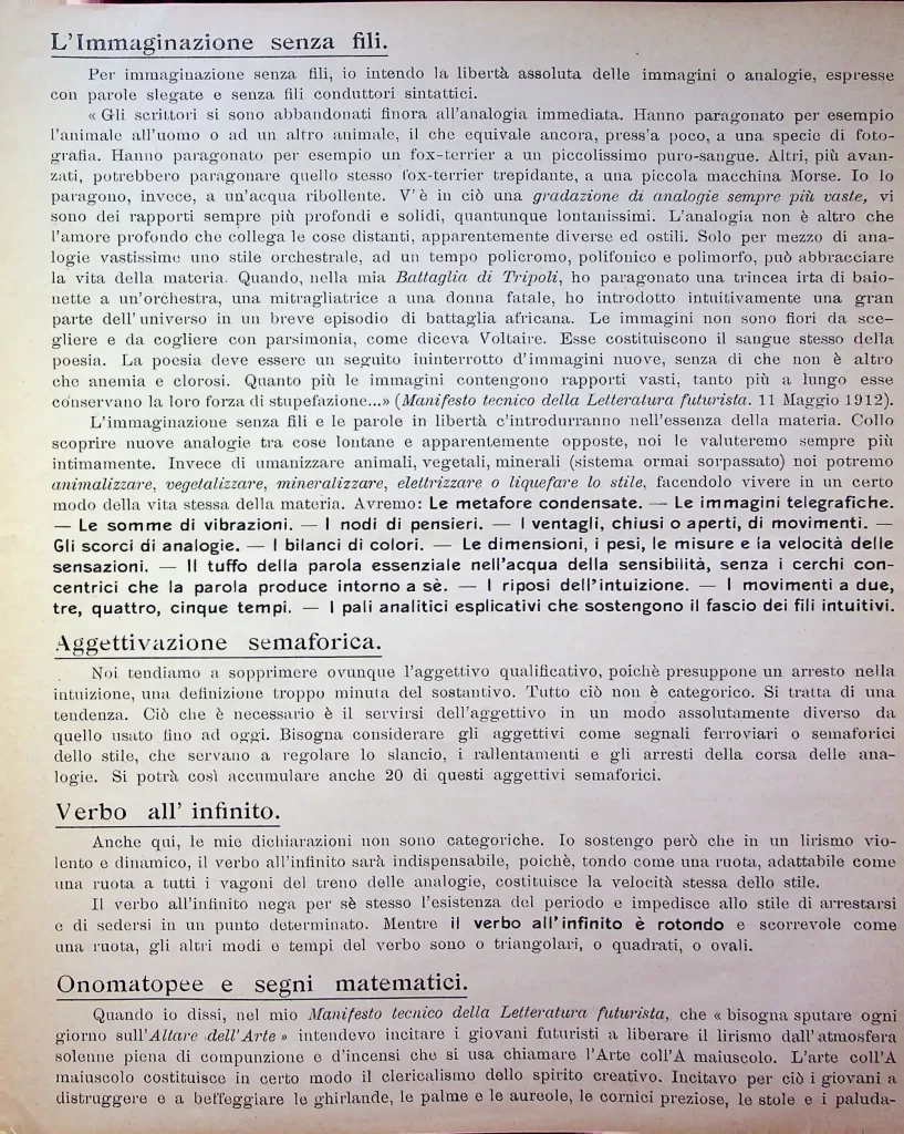 9400 immaginazione senza fili e le parole in liberta 02