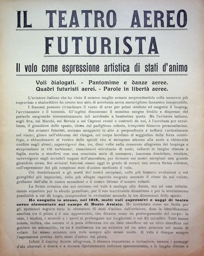 14700 il teatro aereo futurista seconda edizione 01